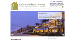 Desktop Screenshot of leelegrande.com